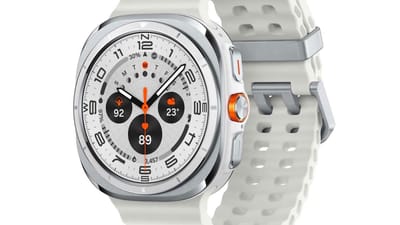 Biały smartwatch Samsung Galaxy Ultra