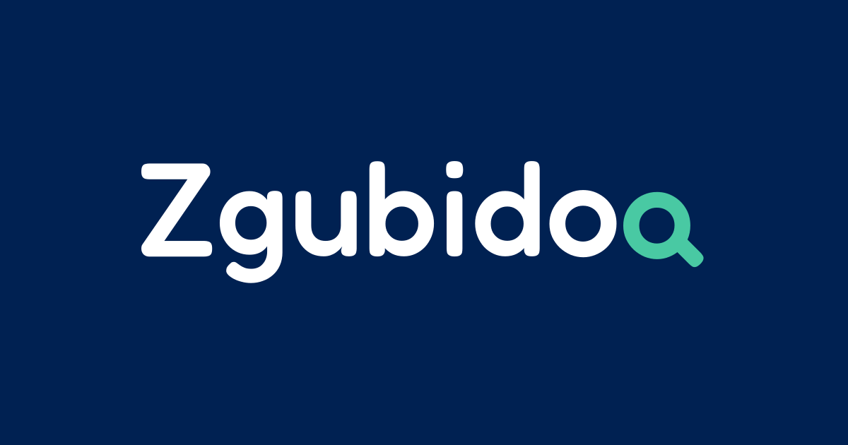 Zgubidoo - znajdź zagubione rzeczy